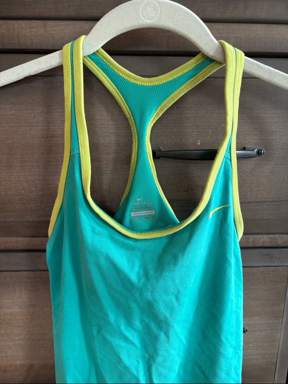Nike Training Tank Tops - Size XS - Teal/Yellow & Coral- Bundle - Picture 5 of 7
